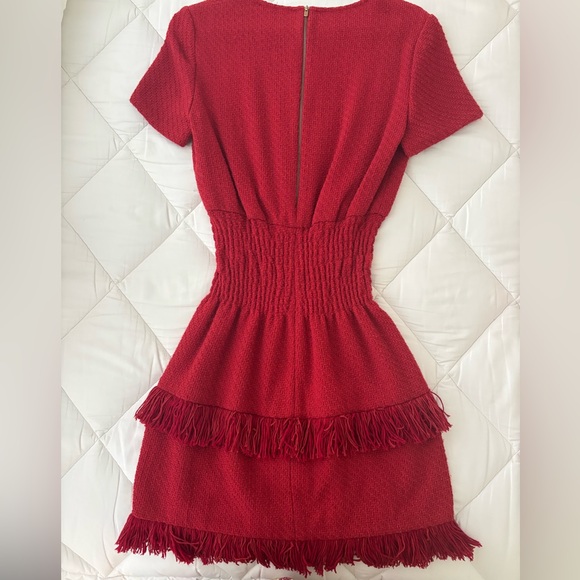 Maje Rabata Fringe Dress - Picture 3 of 6